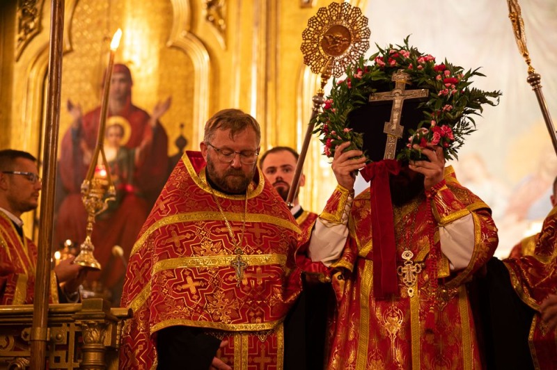 Święto Podwyższenia Krzyża w stołecznej katedrze