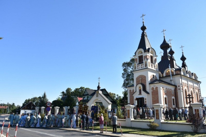 Uroczystość 110. rocznicy od poświęcenia cerkwi pw. Opieki Matki Bożej w Sławatyczach