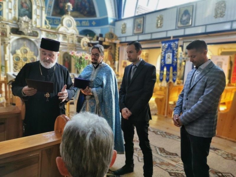Przekazanie parafii w Malczycach