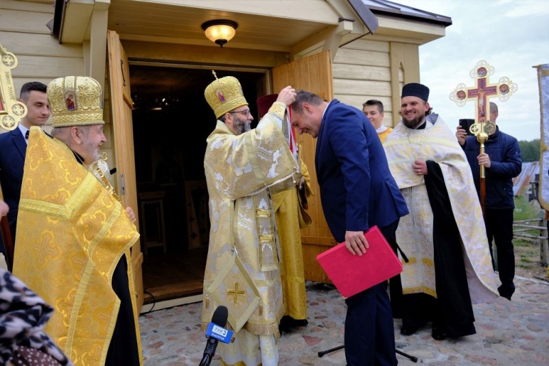 Poświęcenie Kaplicy Świętych Niewiast Niosących Wonności w Jacznie