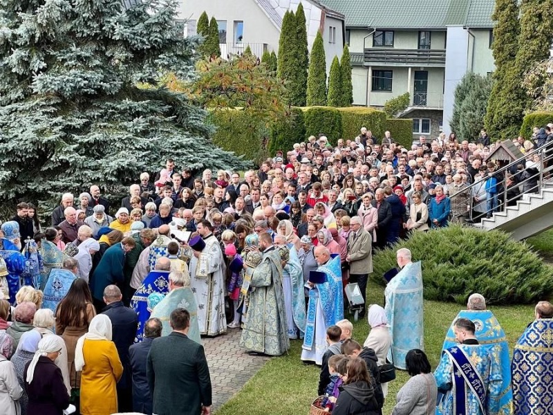 Ikony Bogurodzicy "Nieoczekiwana Radość" w Hajnówce