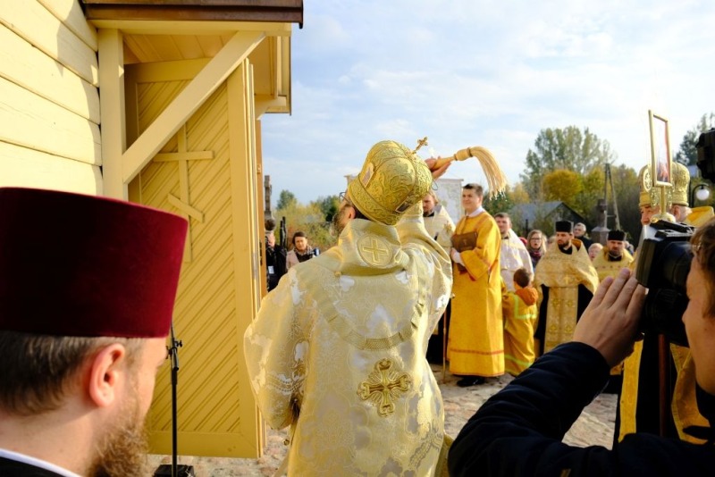 Poświęcenie Kaplicy Świętych Niewiast Niosących Wonności w Jacznie