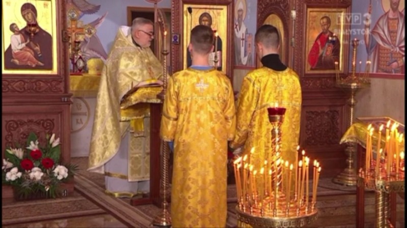 Liturgia prawosławna z cerkwi Św. Ap. Ewangelisty Marka w Białej Podlaskiej