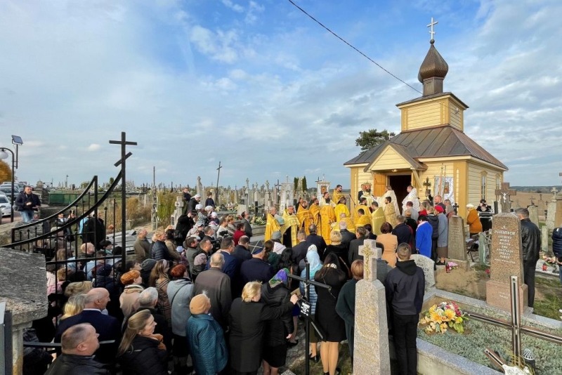 Poświęcenie Kaplicy Świętych Niewiast Niosących Wonności w Jacznie