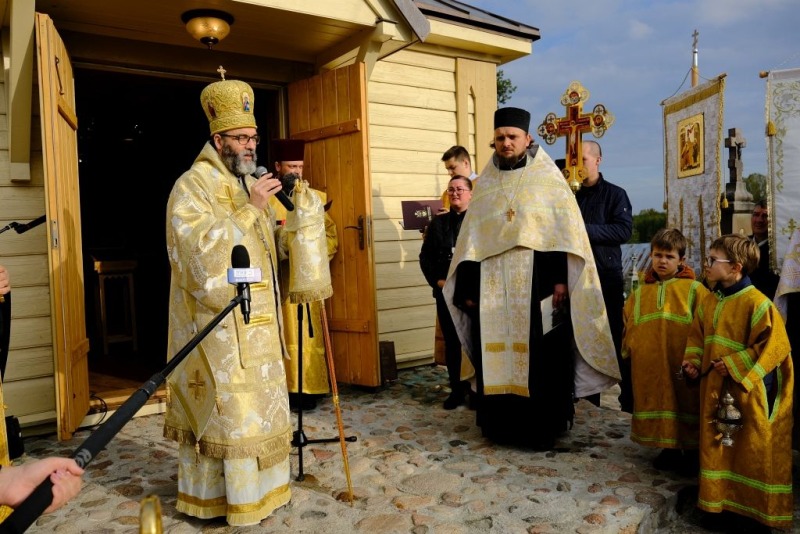 Poświęcenie Kaplicy Świętych Niewiast Niosących Wonności w Jacznie