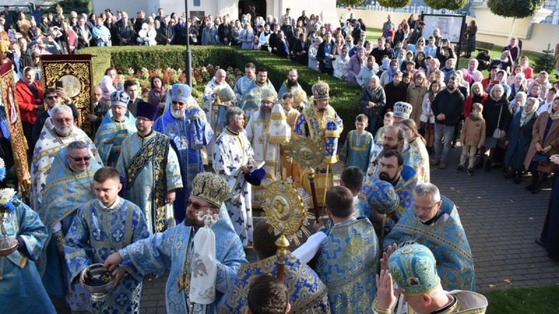 Lubelskiej Ikony Matki Bożej w katedrze Przemienienia Pańskiego