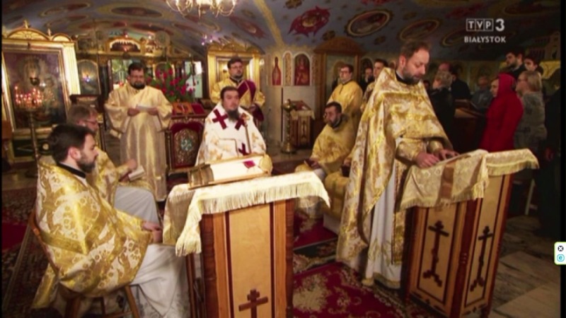 Prawosławna Liturgia Świętego Jakuba z Katedry Św. Marii Magdaleny w Warszawie