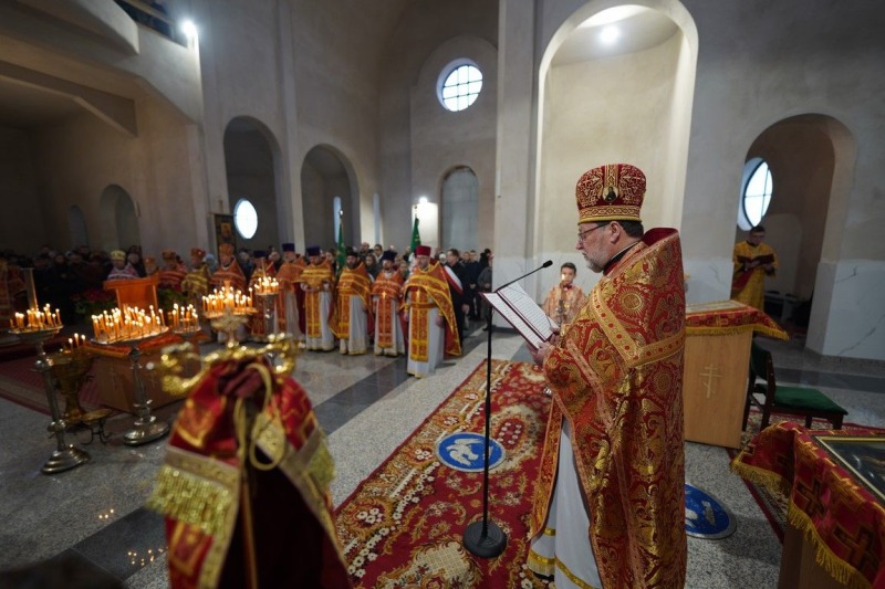 Pierwsza Boska Liturgia w cerkwi św. męcz. archim. Grzegorza w Białymstoku