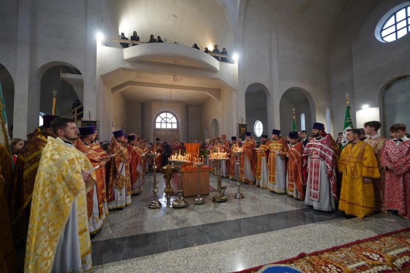 Pierwsza Boska Liturgia w cerkwi św. męcz. archim. Grzegorza w Białymstoku