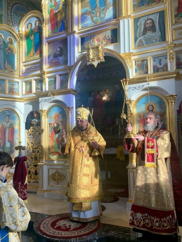 Poświęcenie cerkwi katedralnej W Gorlicach