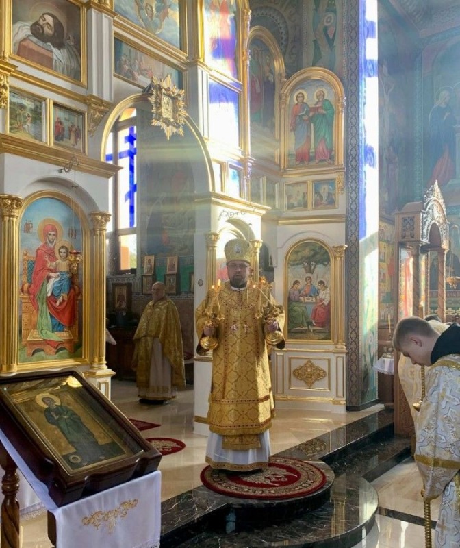 Poświęcenie cerkwi katedralnej W Gorlicach
