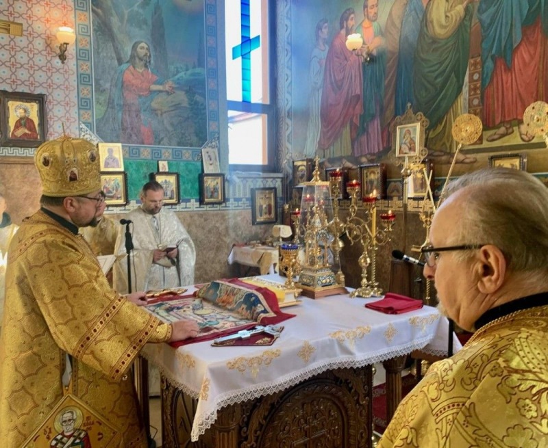 Poświęcenie cerkwi katedralnej W Gorlicach