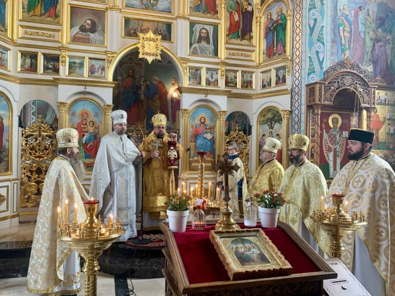 Poświęcenie cerkwi katedralnej W Gorlicach