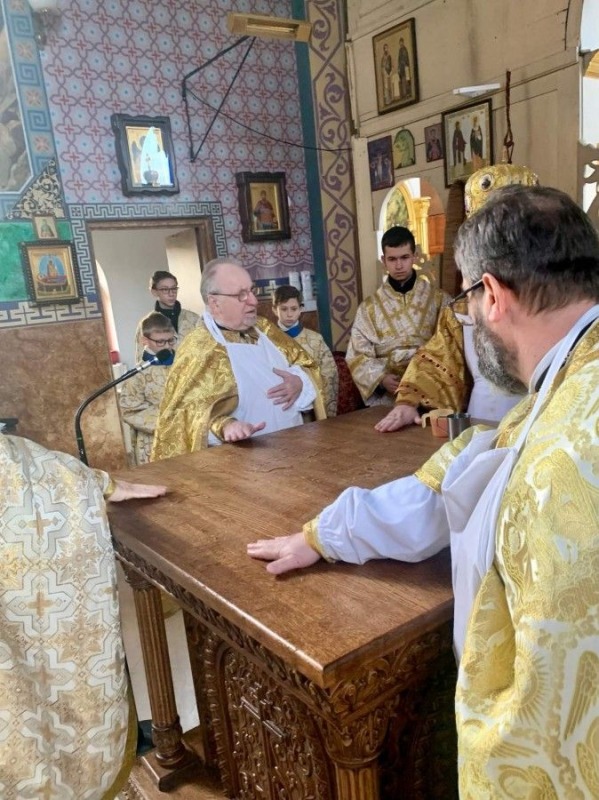Poświęcenie cerkwi katedralnej W Gorlicach