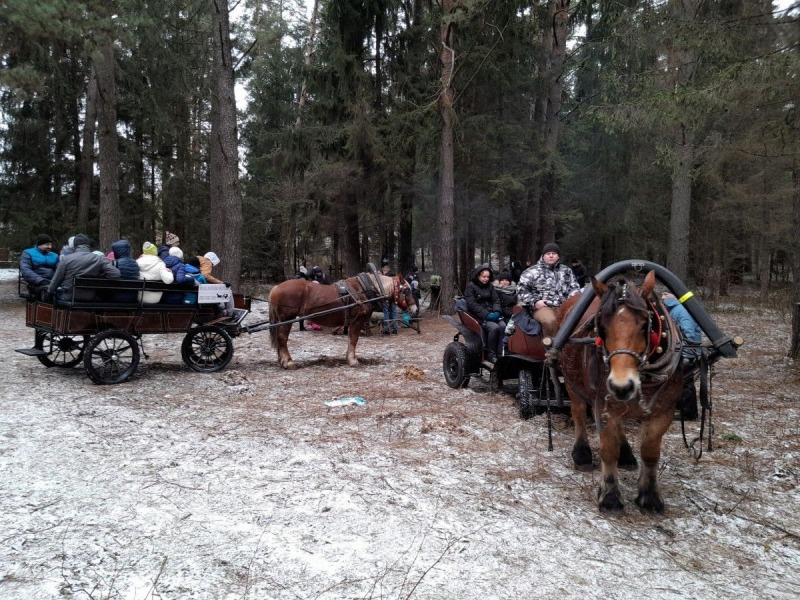 Kulig parafialny w Wasilkowie