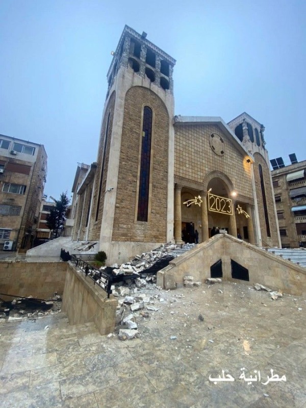Trzęsienie ziemi w Turcji i Syrii – zniszczone cerkwie