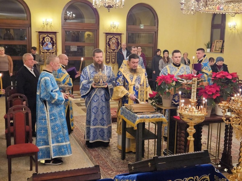 Święto Spotkania Pańskiego w Prawosławnej Katedrze Wojskowej