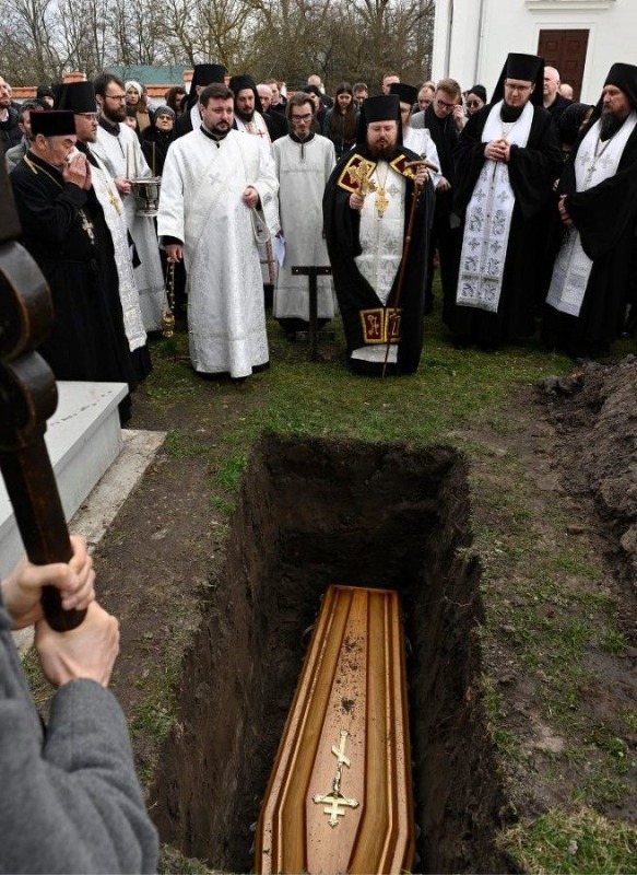 Pogrzeb hierodiakona Eulogiusza