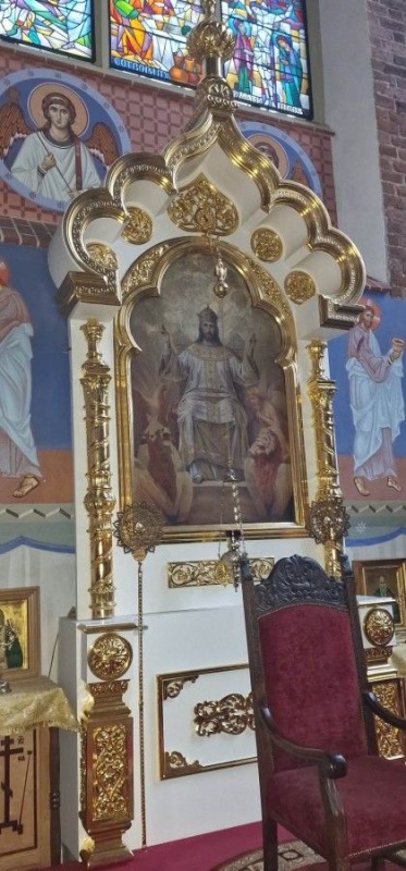 Prace konserwatorskie przy zabytkowym ikonostasie we wrocławskiej katedrze