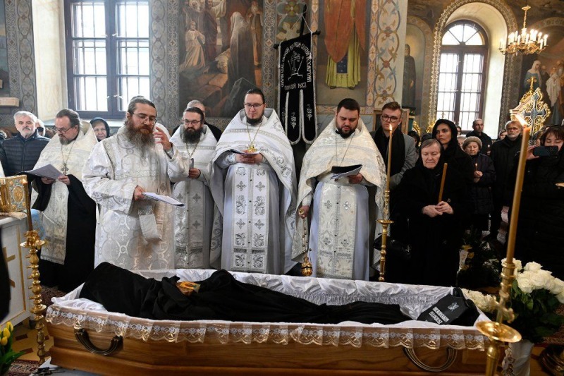 Pogrzeb hierodiakona Eulogiusza