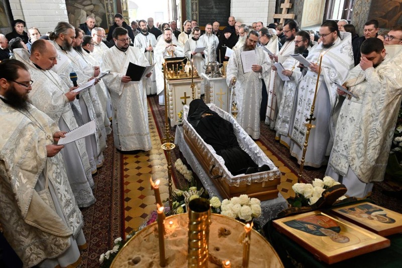 Pogrzeb hierodiakona Eulogiusza