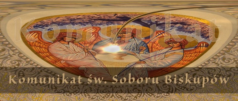 Komunikat Kancelarii Świętego Soboru Biskupów PAKP