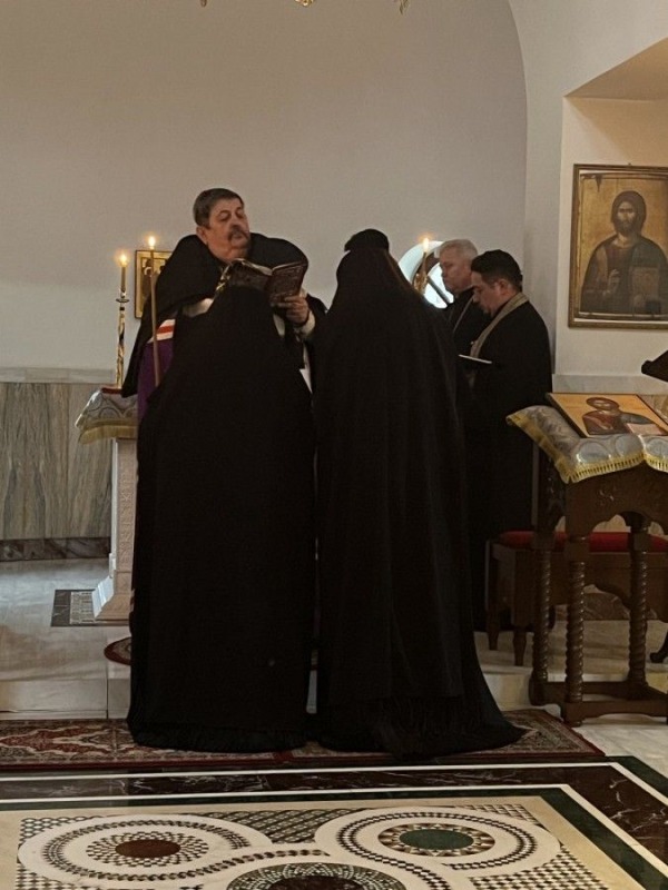Mnisze postrzyżyny w Turkowickim Monasterze