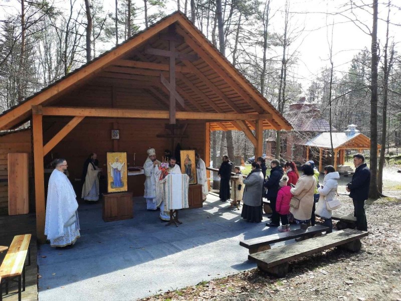 Paschalna Liturgia na św. Górze Jawor