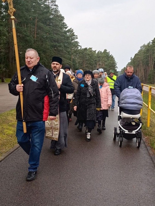 Piesza Pielgrzymka z Białegostoku do Supraśla na święto Zwiastowania Bogurodzicy