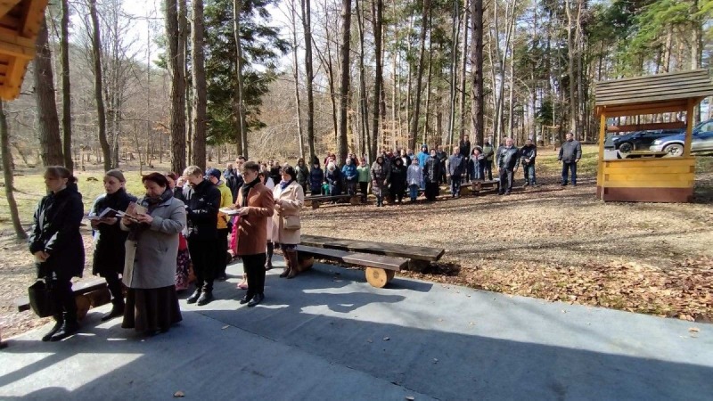 Paschalna Liturgia na św. Górze Jawor