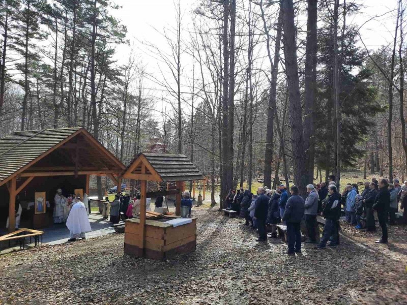 Paschalna Liturgia na św. Górze Jawor
