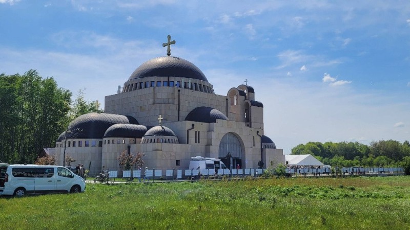Poświęcenie stołecznej cerkwi Hagia Sophia