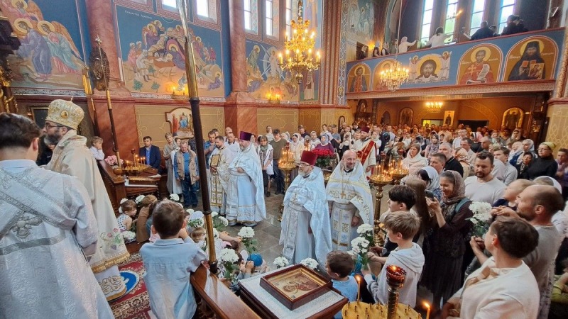 Przeniesienie relikwii św. Mikołaja w gdańskiej Katedrze