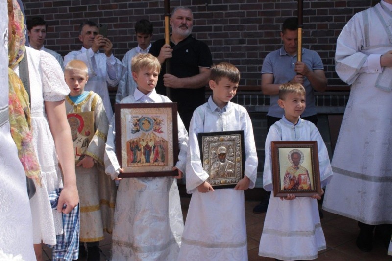 Przeniesienie relikwii św. Mikołaja w gdańskiej Katedrze