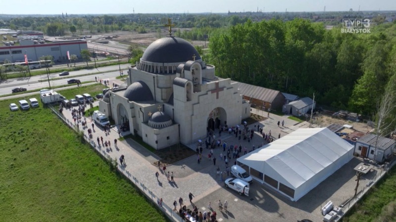 Uroczystość wyświęcenia Hagia Sophia w Warszawie