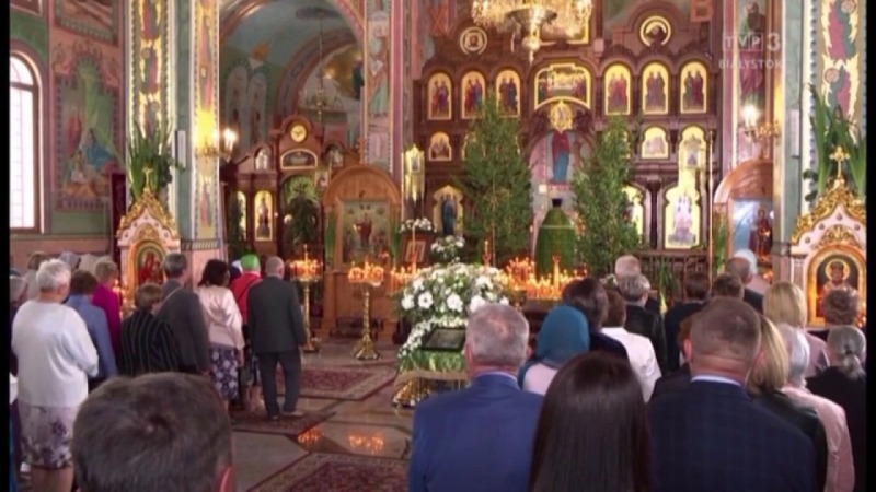 Liturgia prawosławna z cerkwi św. Dymitra w Hajnówce