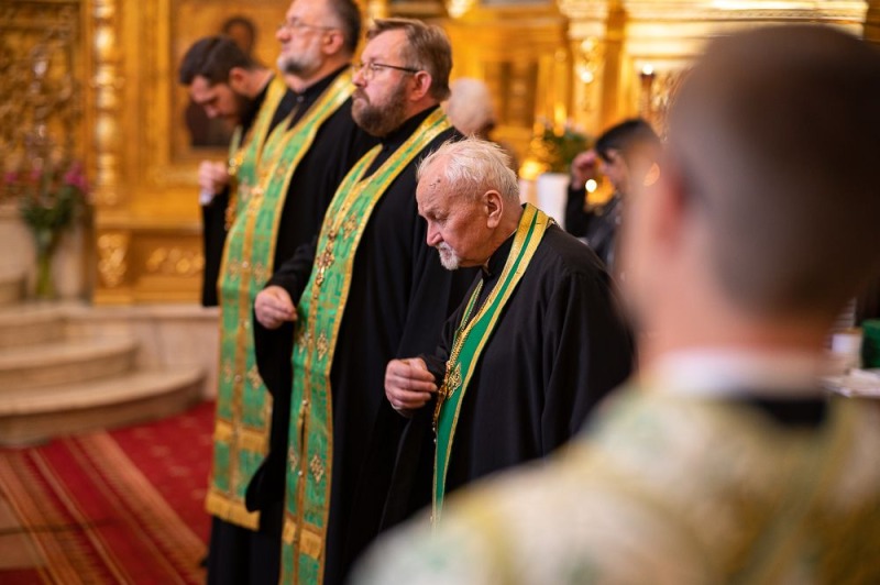 Święto Pięćdziesiątnicy w stołecznej katedrze
