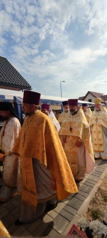 Oświęcenie Cerkwi Opieki Przenajświętszej Bogurodzicy w Słubicach