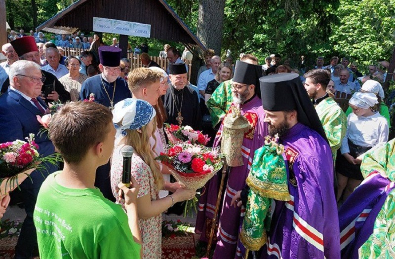 Uroczystości święta Pięćdziesiątnicy na Krynoczce
