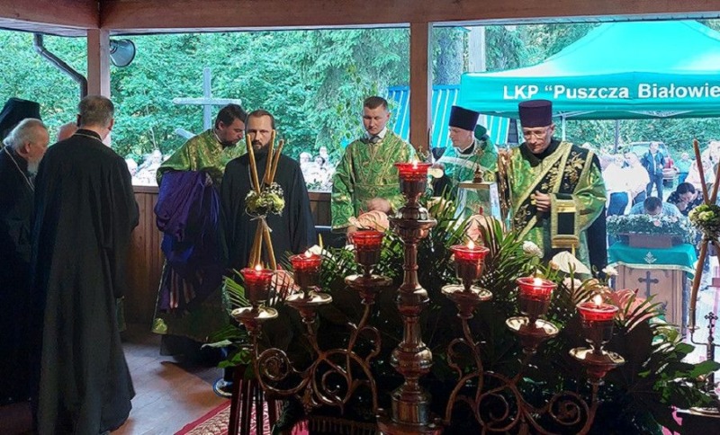 Uroczystości święta Pięćdziesiątnicy na Krynoczce