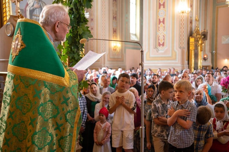 Święto Pięćdziesiątnicy w stołecznej katedrze