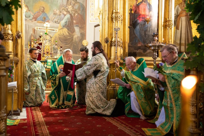 Święto Pięćdziesiątnicy w stołecznej katedrze