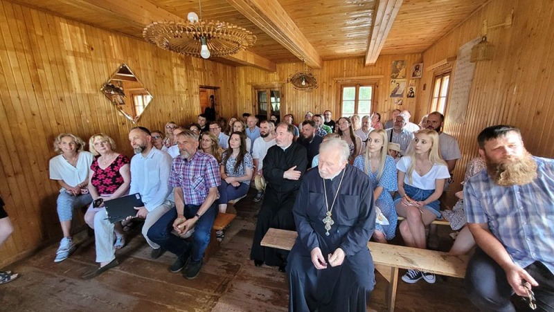 Spotkanie w ośrodku w Białowieży
