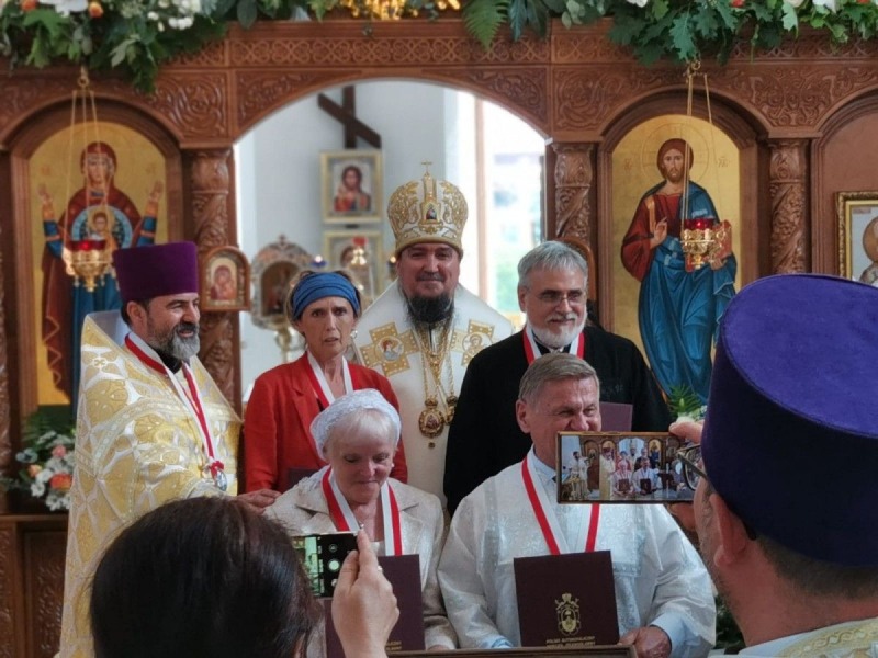 Oświęcenie Cerkwi Opieki Przenajświętszej Bogurodzicy w Słubicach