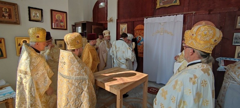 Oświęcenie Cerkwi Opieki Przenajświętszej Bogurodzicy w Słubicach