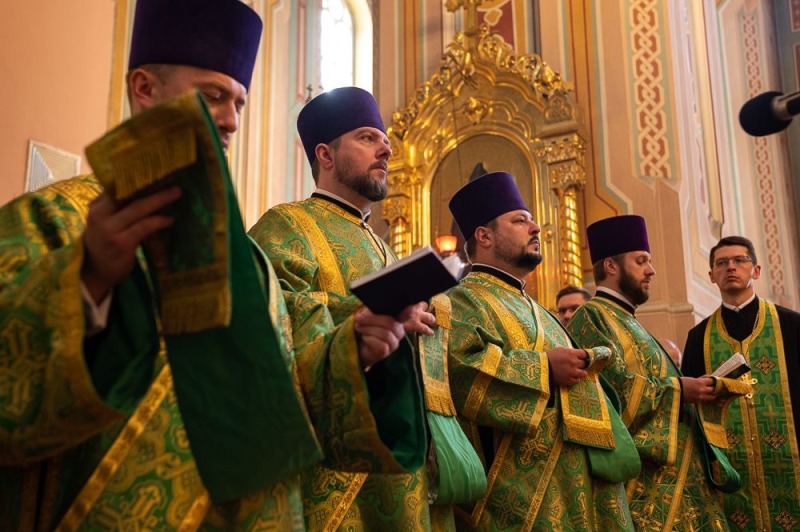 Święto Pięćdziesiątnicy w stołecznej katedrze
