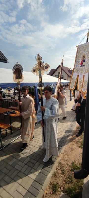 Oświęcenie Cerkwi Opieki Przenajświętszej Bogurodzicy w Słubicach