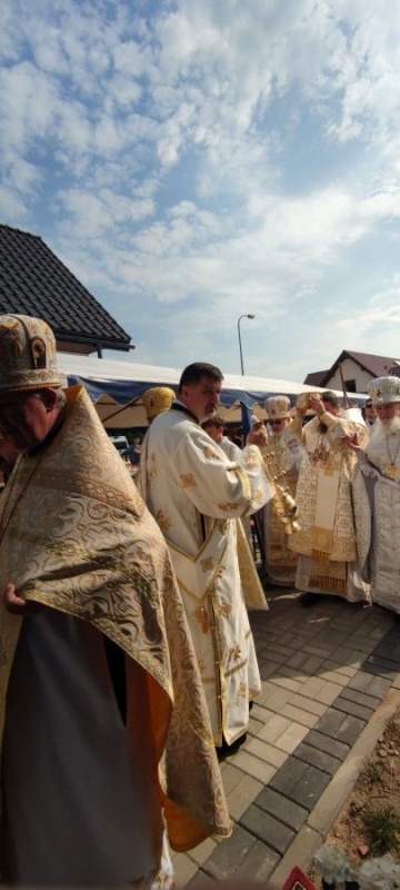 Oświęcenie Cerkwi Opieki Przenajświętszej Bogurodzicy w Słubicach
