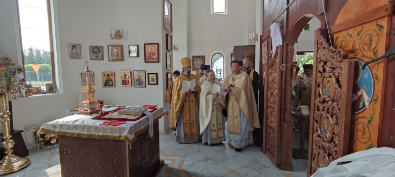 Oświęcenie Cerkwi Opieki Przenajświętszej Bogurodzicy w Słubicach