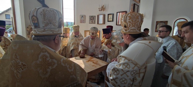 Oświęcenie Cerkwi Opieki Przenajświętszej Bogurodzicy w Słubicach